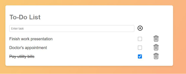 To-Do List To-Do List