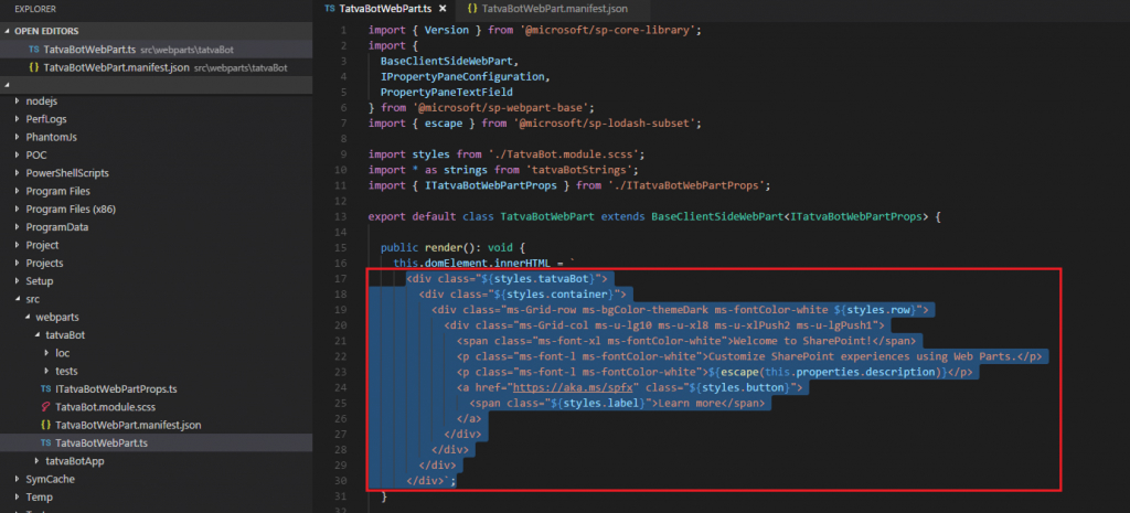 replace the code replace the code