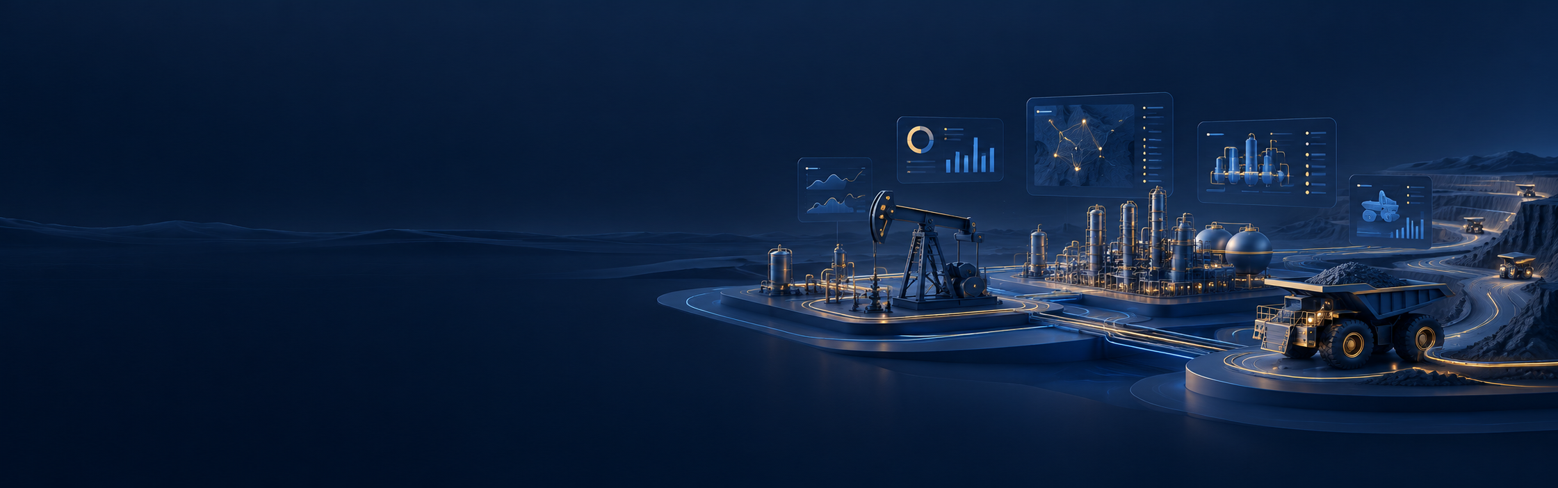 Oil, Gas and Mining Software Development Hero Image