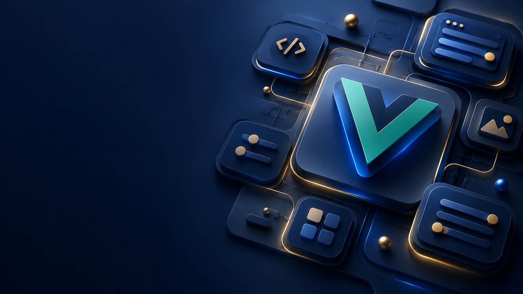 Vue.js Development Services Hero Image