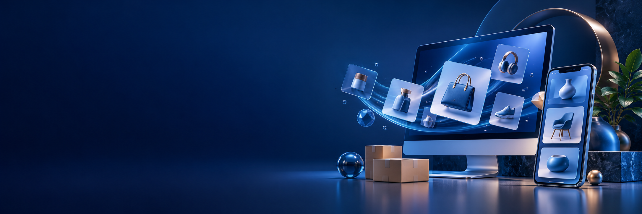 Ecommerce Development Services Hero Image